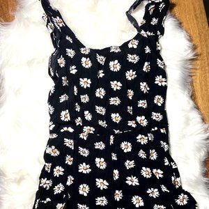 Forever21 floral 90s romper